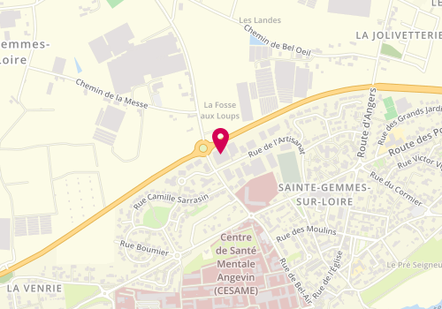 Plan de FAUCON Jean Christophe, 1 Rue de l'Artisanat, 49130 Sainte-Gemmes-sur-Loire