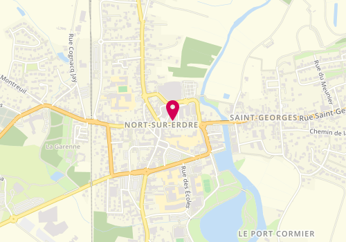 Plan de AJP Immobilier Nort sur Erdre, 11 Rue de la Paix, 44390 Nort-sur-Erdre