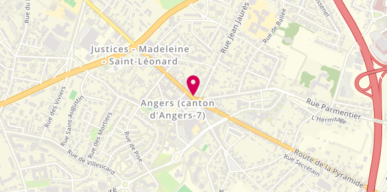 Plan de Immobilier et Conseil Agence des Justices, 291 Rue Saumuroise, 49000 Angers