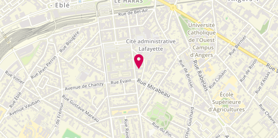 Plan de Charnace Erwan, 12 Rue du Clon, 49000 Angers