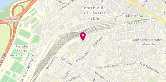 Plan de Agence Cours St Laud, 3 Jardin Eblé, 49100 Angers
