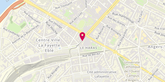 Plan de Consultant immobilier RE/MAX la réussite Immo Angers, 5 Bis Rue du Haras, 49100 Angers