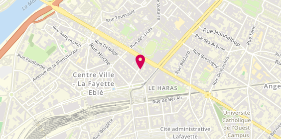 Plan de Citya Saint Laud, 5 Rue de la Préfecture, 49000 Angers