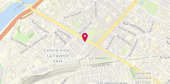 Plan de A.V.L, 56 Boulevard du Roi René, 49100 Angers