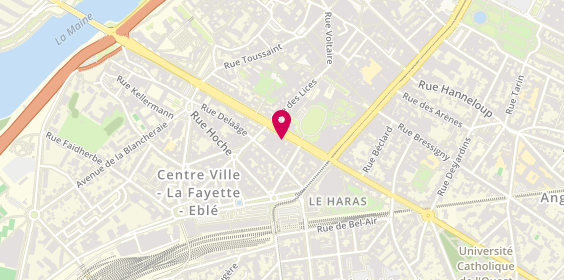Plan de Agence du Roi René JECIMMO, 50 Boulevard du Roi René, 49100 Angers
