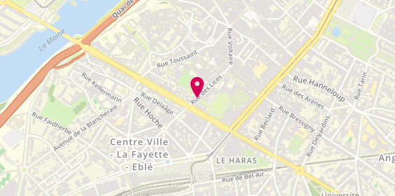 Plan de Agence Etoile Immobilière, 41 Rue des Lices, 49100 Angers
