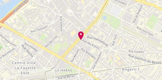 Plan de Pierres & Co, 4 Rue des Arènes, 49100 Angers