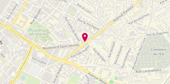 Plan de Antoine Immobilier, 91 avenue Pasteur, 49100 Angers