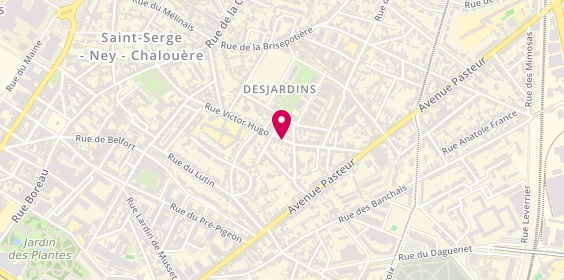 Plan de Basley Immobilier, 34 Rue Victor Hugo, 49100 Angers