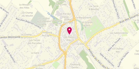 Plan de ISS-Immobilier Sauldre et Sologne, 2 place Adrien Arnoux, 18700 Aubigny-sur-Nère