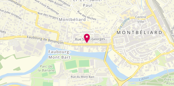 Plan de Singulier Immobilier, 28 Faubourg de Besançon, 25200 Montbéliard