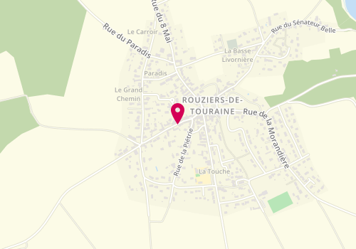 Plan de Initial Immobilier, 6 Bis Rue Anna et Gaston Dubois, 37360 Rouziers-de-Touraine