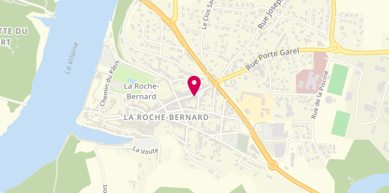 Plan de Agence Bretagne Sud, 38 Rue Saint-James, 56130 La Roche-Bernard