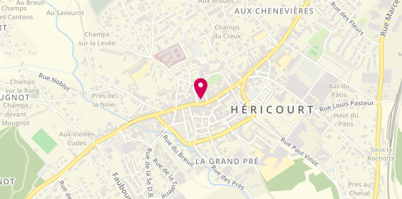 Plan de Marcelin Prevot Immobilier, 23 Rue du Général de Gaulle, 70400 Héricourt