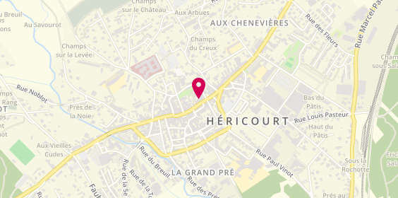 Plan de Agence CENTURY 21 D.S.I HERICOURT, 47 Rue du Général de Gaulle, 70400 Héricourt