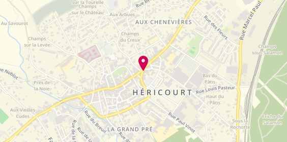 Plan de ERA Immobilier, 2 avenue Jean Jaurès, 70400 Héricourt
