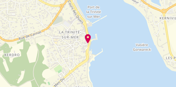 Plan de Côtes West Immobilier, 1 Bis Cr des Quais, 56470 La Trinité-sur-Mer