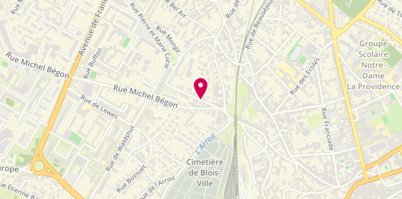 Plan de Societe Civile Immobiliere Zaaraoui, 9A Chemin de Landes, 41000 Blois