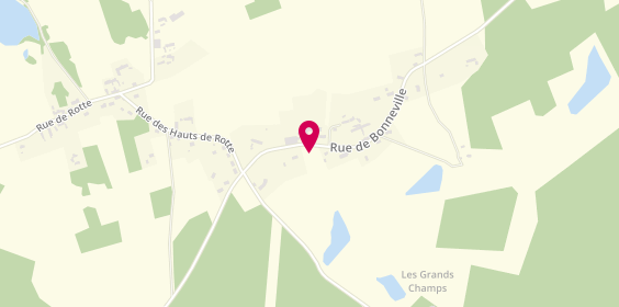 Plan de Bertrand ROCTON Immobilier, Route De
Rue de Bonneville, 41220 Dhuizon