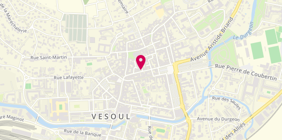 Plan de Agence immobilière Pommier, 29 Rue Georges Genoux, 70000 Vesoul