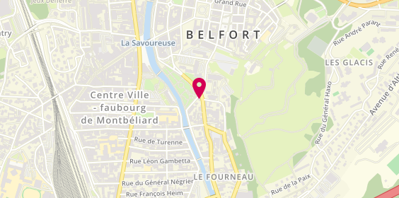 Plan de Immobiliere du Chateau, 2 Avenue du General Sarrail, 90000 Belfort