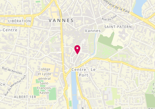Plan de Gb - Immobilier de Prestige, 17 Rue Saint-Vincent, 56000 Vannes
