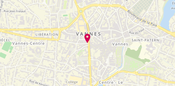 Plan de Kermarrec Habitation, 37 Rue Thiers, 56000 Vannes