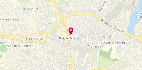Plan de Le Bec Immobilier Vannes, 11 Rue Joseph le Brix, 56000 Vannes