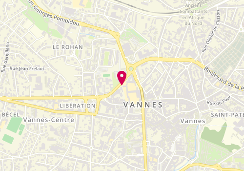 Plan de Lamotte Promoteur Immobilier Vannes, 4 Boulevard de la Paix, 56000 Vannes