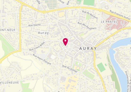 Plan de Citya Terres d'Alré, 15 place Joffre, 56400 Auray