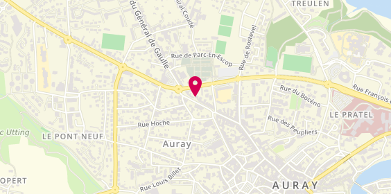 Plan de Ôhme Immobilier, 32 Rue Aristide Briand, 56400 Auray
