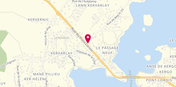 Plan de Parki Immobilier, 61 Rue du Pont Lorois, 56680 Plouhinec