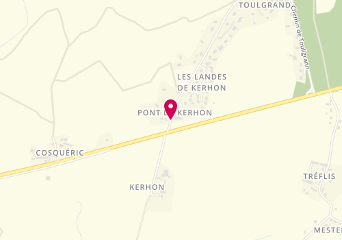 Plan de L'Immobiliere Rene Jubin, 9 Route de Kerhon, 56250 Saint-Nolff