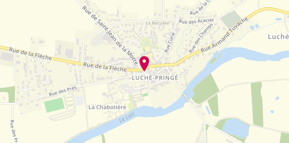 Plan de Les Agences du Loir, 1 Rue Pasteur, 72800 Luché-Pringé