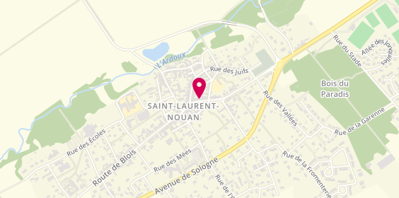 Plan de Hersant Immobilier, 3 Bis Route d'Orléans, 41220 Saint-Laurent-Nouan