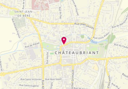 Plan de AJP Immobilier Châteaubriant, 40 Rue du 11 Novembre, 44110 Châteaubriant