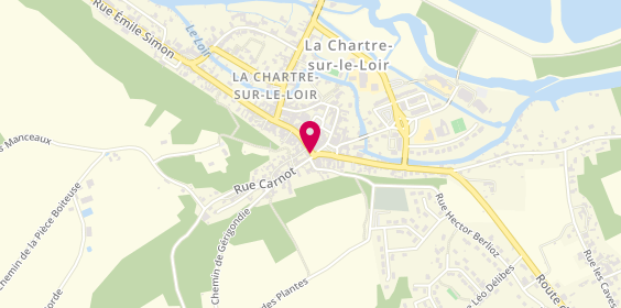 Plan de Cabinet Expert Arthurimmo Ad Foncier, 33 Rue Nationale, 72340 La Chartre-sur-le-Loir