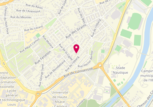 Plan de Stuckert Immobilier, 116A Rue de l'Illberg, 68200 Mulhouse