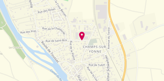 Plan de Agence immobilière - l'Immo sur Yonne, Rue Robert Raclot, 89290 Champs-sur-Yonne