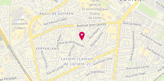 Plan de Gilles CIROUGE Tower Immobilier, 27 Rue Claire Droneau, 56100 Lorient
