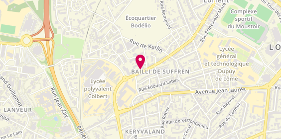Plan de Orpi Agences No1, 113 Boulevard Léon Blum, 56100 Lorient