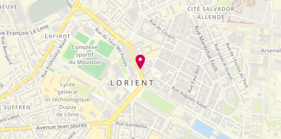 Plan de Agence Immobilière d'Entreprise, 9 General Leclerc, 56100 Lorient