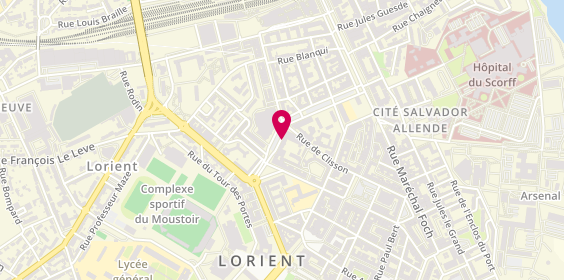 Plan de Citya Cagil, 5 Boulevard Maréchal Joffre, 56109 Lorient