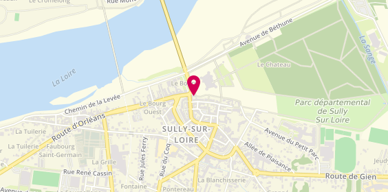 Plan de Agence du château, 1 avenue de Béthune, 45600 Sully-sur-Loire