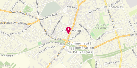 Plan de Alice Immo - Cd Transactions, 110 Rue Bourneil, 89000 Auxerre