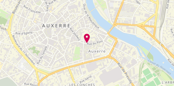 Plan de Ilm Immobilier, 39 Rue du Pont, 89000 Auxerre