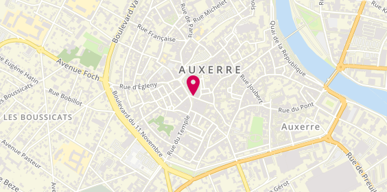 Plan de (Aci) Auxerre Centre Immobilier, 5 place Charles Surugue, 89000 Auxerre