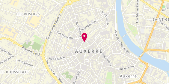 Plan de Era Immobilier, 30 place des Cordeliers, 89000 Auxerre