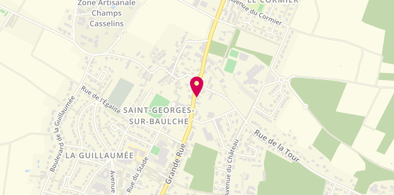 Plan de (STGI) Saint Georges Immobilier, 52 Grande Rue, 89000 Saint-Georges-sur-Baulche