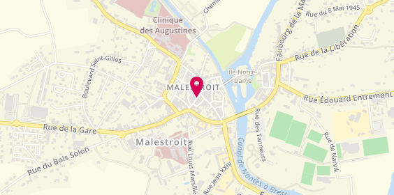 Plan de Bretagne-Propriétés Services, 3 Sainte Anne, 56140 Malestroit